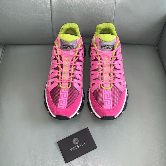 Versace NWT  Trigreca Low Top Sneaker (Women) - Picture 2 of 10